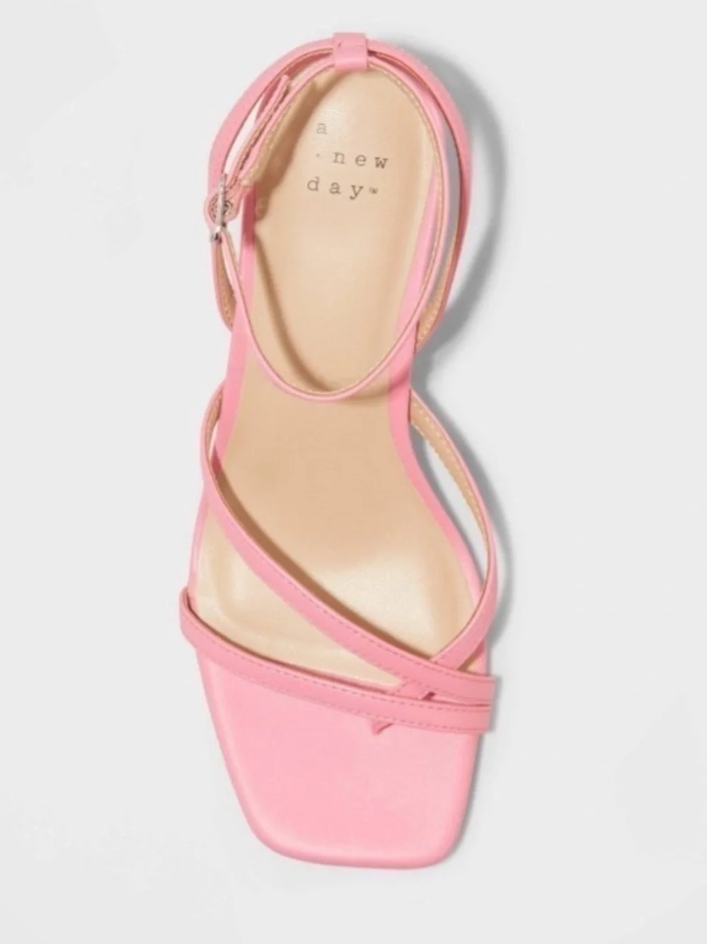 A New Day pink strappy Gisele heels size 8 - Picture 3 of 7
